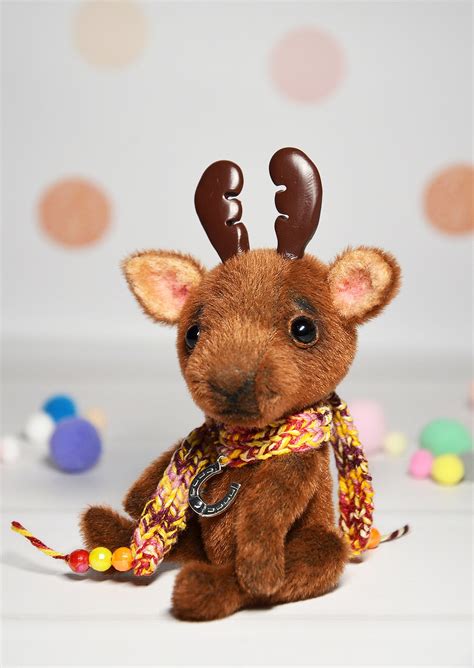Christmas Gift Miniature Moose Toy Stuffed Moose Toy Plush | Etsy UK