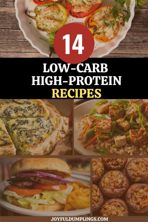 14 High Protein Low Carb Meal Ideas For Weight Watchers Joyful Dumplings