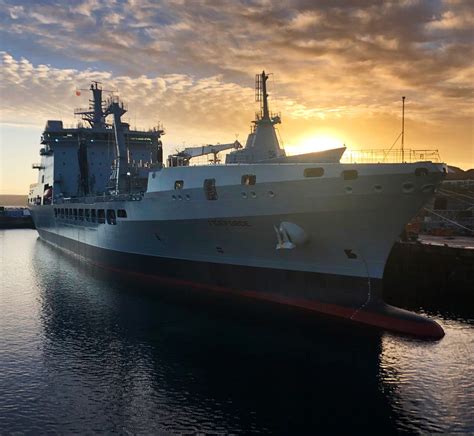 Navylookout On Twitter Rfatideforce Now Out Of Dry Dock And In