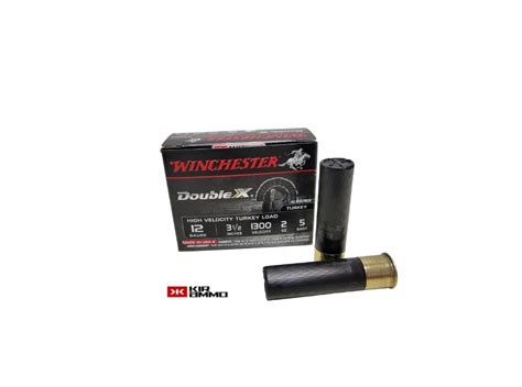 Winchester 12 Gauge Double X Turkey Load 3 1 2 Inch 2 Oz 5 Shot 10 Rounds Box [no Tax