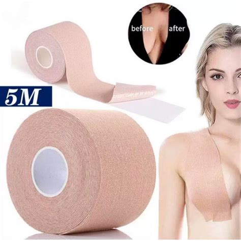 Fita Levanta Peito Adesivo Seios Suti Fita Push Up Invis Vel Shopee