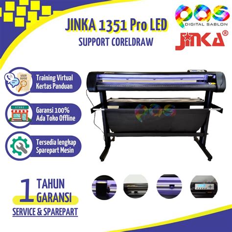 Jual Mesin Cutting Sticker Jinka Xl Pro Led Coreldraw Ukuran