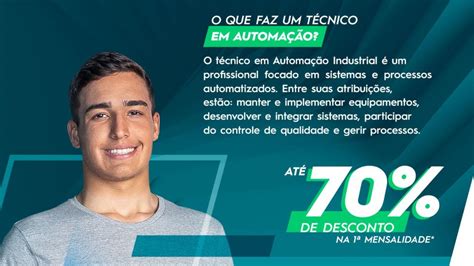 Curso T Cnico Em Automa O Industrial Est Vagas Abertas No Senai