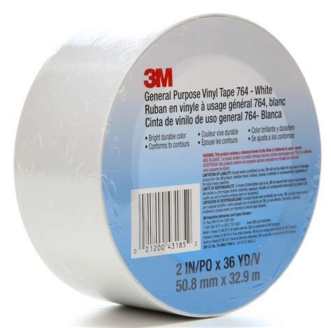 3M GP Vinyl Tape 764 White 2 In X 36 Yd 5 0 Mil At Rs 945 Piece