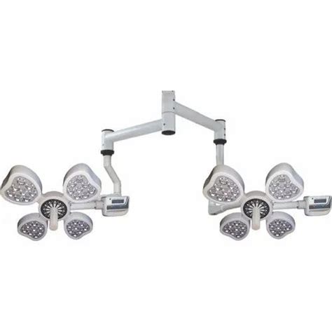 Lumens Medical Ceiling Mounted Double Dome Led Ot Light For Operation