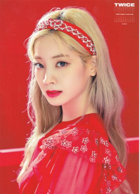 Twice Twicelights In Japan Red Postcards Twice Jyp Ent Photo