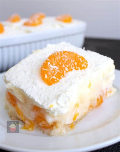 Easy Mandarin Dessert Lovefoodies