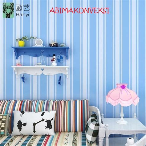 Jual TERMURAH WALLPAPER STIKER DINDING MOTIF SALUR MINIMALIS ELEGANT