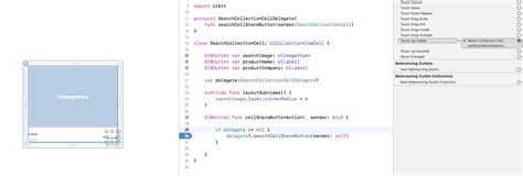 Xcode Swift Connect Delegate To Custom Xib Cell Stack Overflow
