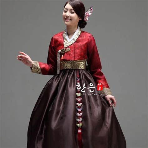 Frauen Koreanische Hanbok Kleid Kost M Ethnische Dance Traditionellen