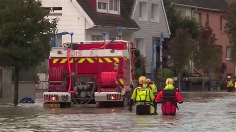 Pas De Calais Les Secours Aident Les Sinistr S Apr S Des Inondations