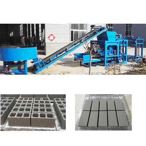 Qtj4 25 Automatic Cement Sand Hollow Paving Stone Brick And Block