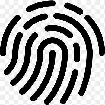 Fingerprint Computer Icons Touch Id Finger Print White Text Png Pngegg