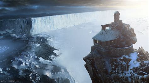 ice, Wall, North, Fantasy, Art, Digital, Art, Artwork, Game, Of ...