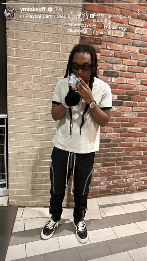 See The Last Photos Taken By Migos Rapper Takeoff Before He Was Shot