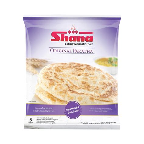 Shana Frozen Original Paratha 5pcs Frozen Foods Bazaar Foods