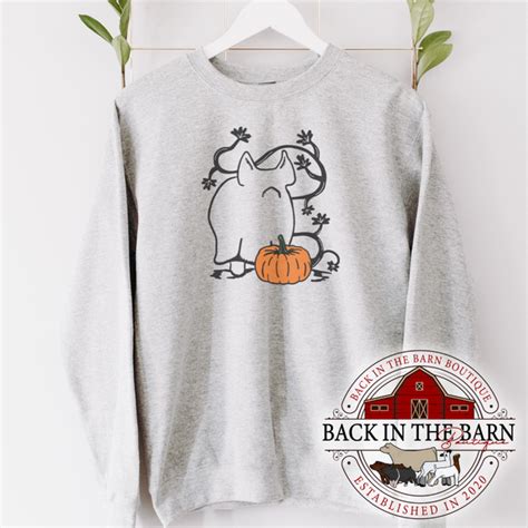 Pumpkin Patch Pig Crewneck Back In The Barn Boutique