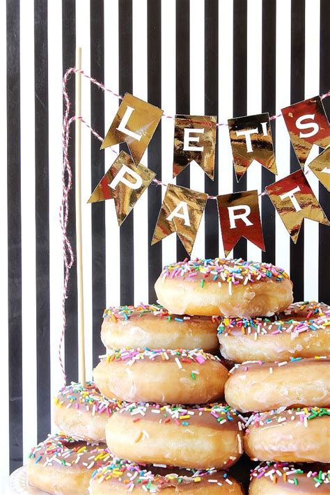 Fabulous Birthday Ideas Diy Donut Tower They Cutest Cake Ever Click