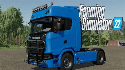 Scania S V Fs Mod Farming Simulator Mod