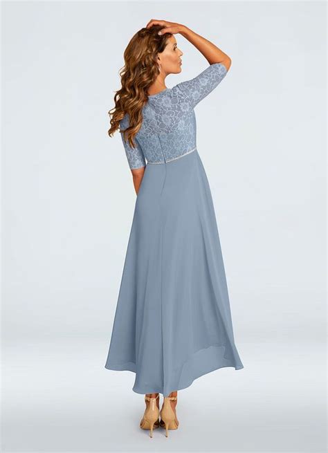 Azazie Calliope Mbd Mother Of The Bride Dress Dusty Blue Azazie