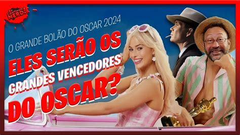 Quem vai vencer o oscar 2024 Bolão do oscar 2024 YouTube