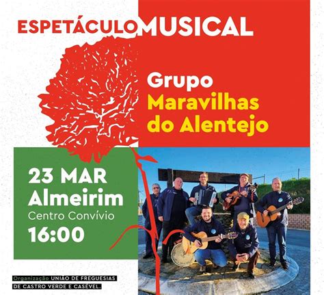 R Dio Castrense Maravilhas Do Alentejo Atuam Esta Tarde Em Almeirim