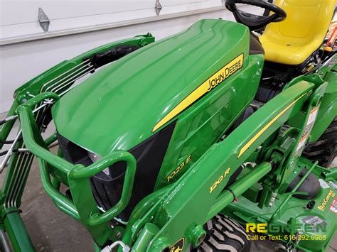 John Deere E Compact Tractor Loader Mower Regreen