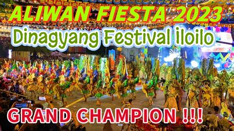 Aliwan Fiesta Dinagyang Festival Iloilo Champion St Place Winner