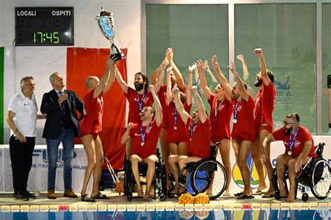 Pallanuoto Paralimpica La Florentia Festeggia La SuperCoppa