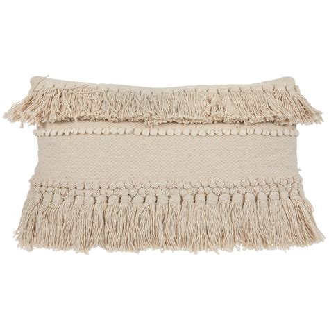 Cream Woven Tassel Pillow Hobby Lobby 2174548