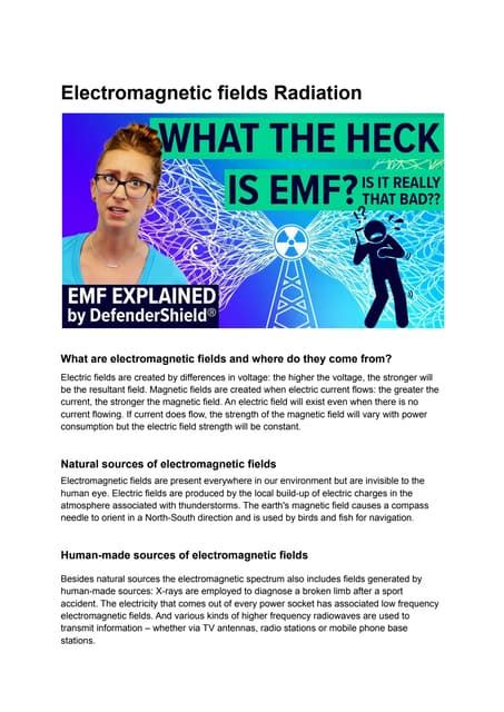 EMF Radiation | PDF