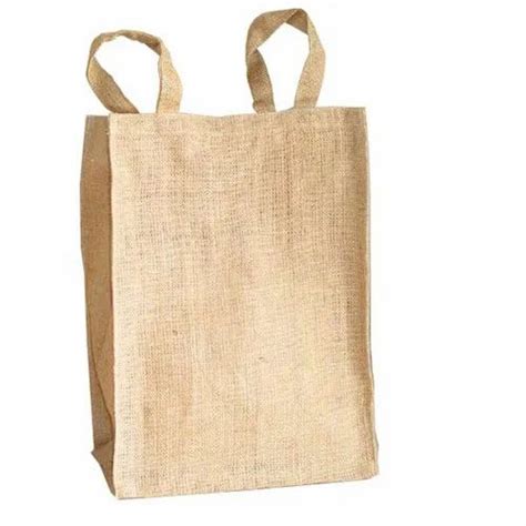 Plain Loop Handle Jute Bag At Rs 90 Piece Jute Customised Bags In