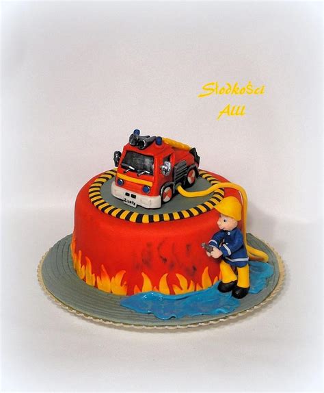 Fireman Sam Cake Decorated Cake By Alll Cakesdecor