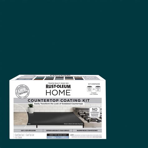 Emerald Green Rust Oleum Home Countertop Satin Coating Kit T