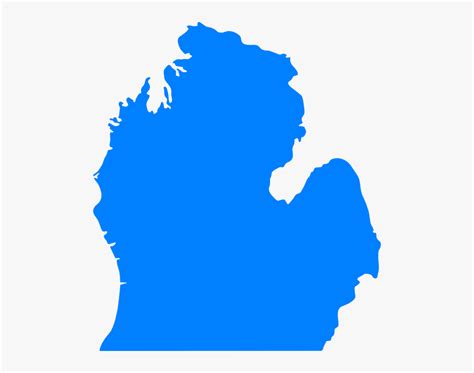 Michigan Mitten Clip Art State Of Michigan Lower Peninsula Hd Png