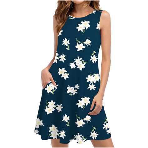 Gzwyht Summer Dresses Dresses For Women Women Beach Dress Fashion