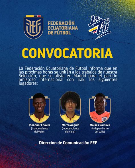 | 3 jugadores más en La Tri para el amistoso ante Iraq | El Canal del