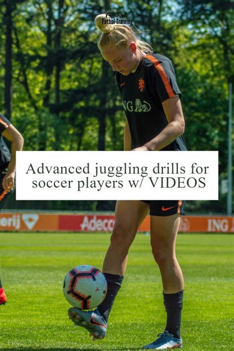 Advanced juggling drills for soccer players - video