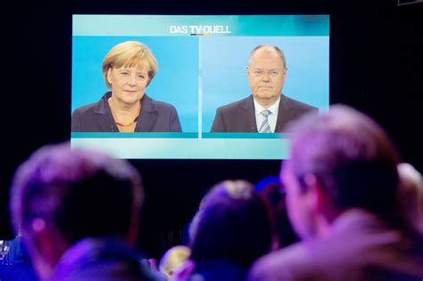 Jakob Augstein über Steinbrück und Merkel im TV Duell DER SPIEGEL