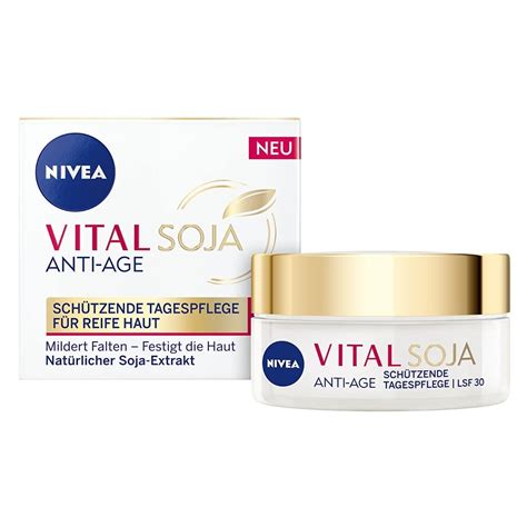 Crema De Zi Cu Extract De Soia Nivea SPF 30 Pentru Ten Matur 50 Ml