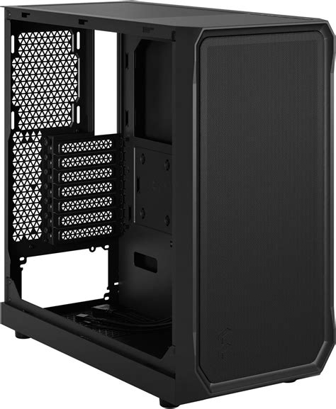 Fractal Design Focus 2 Solid ATX Mid Tower PC Case Easily Mounted