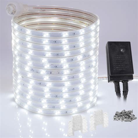 WYZworks 480LEDs 25ft Cool White 16 Mode LED Strip Light SMD 2835