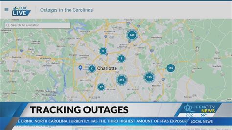 Power Outages Reported Around Charlotte Youtube