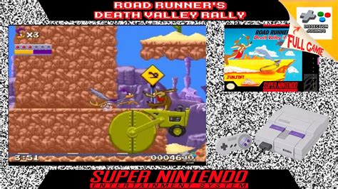 Road Runners Death Valley Rally Super Nintendo Longplay Youtube