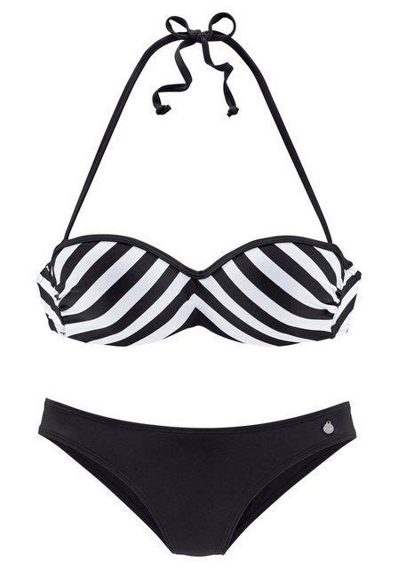 LASCANA Bügel Bandeau Bikini Top Elsa mit floralem Druck online