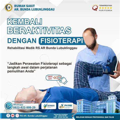 Kembali Beraktivitas Dengan Fisioterapi Rs Ar Bunda Lubuklinggau