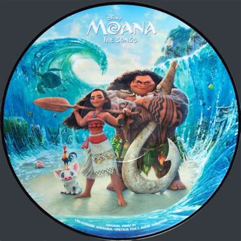 Moana The Songs Soundtrack LP Picture Disc