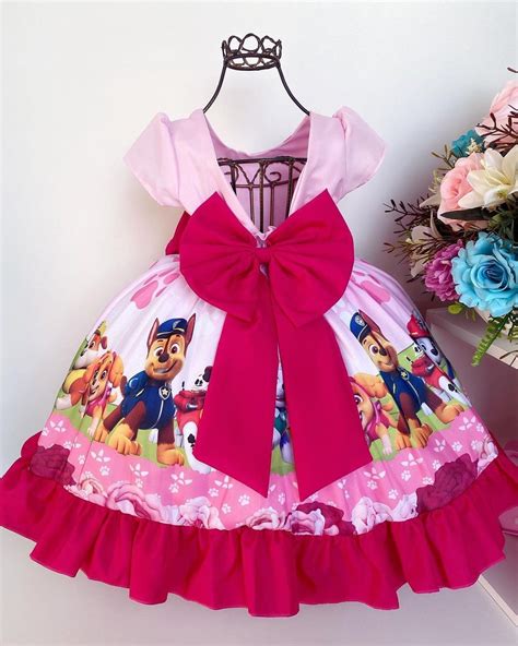 Paw Patrol Birthday Dress Skye Birthday Dress Paw Patrol Etsy