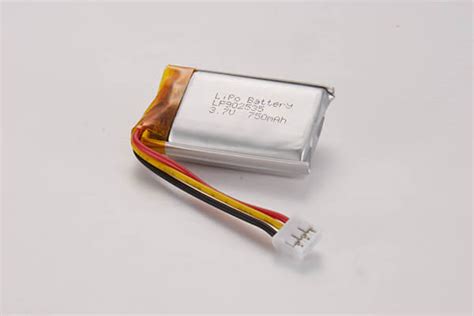 Lp Mah V Rechargeable Lipo Battery With Connector Jst Phr B