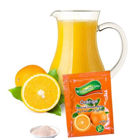 Orange Flavored Instant Fruit Drink Juice Powder C Ry001 Wonderful